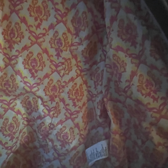 Doma Cream and Gray Leather Jacket - Picture 11 of 11